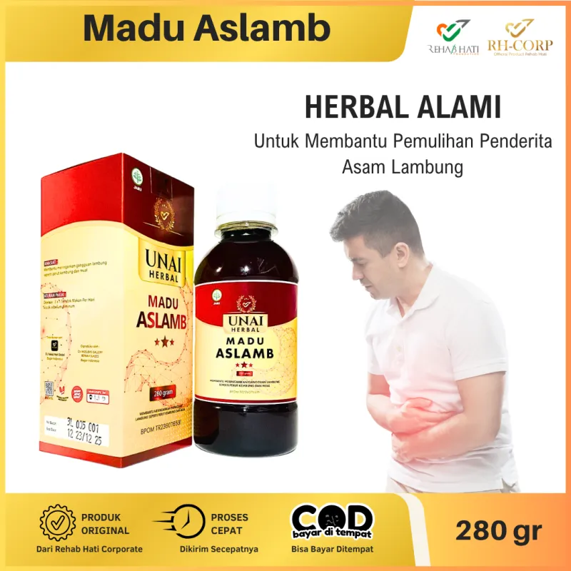 Madu Aslamb Unai | Madu Formulasi Untuk Lambung