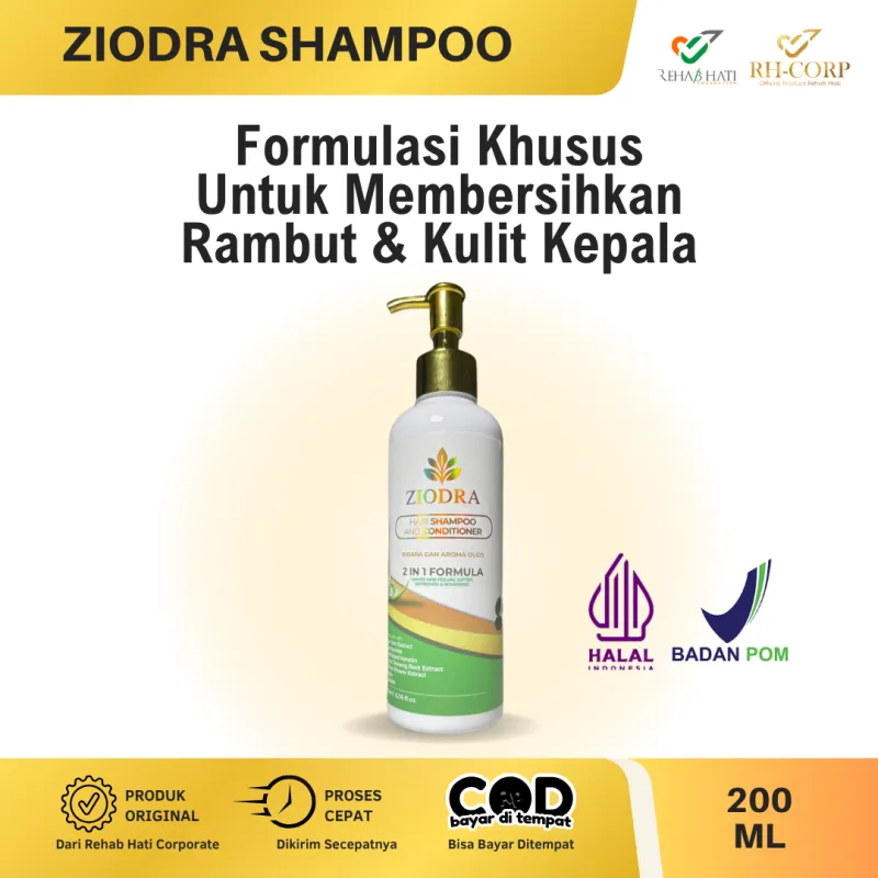 Sampo Ziodra Hair Shampoo And Conditioner
